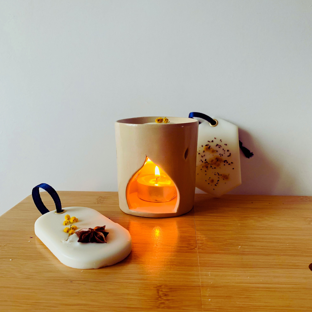 Coffret parfums solides & Brûle parfum