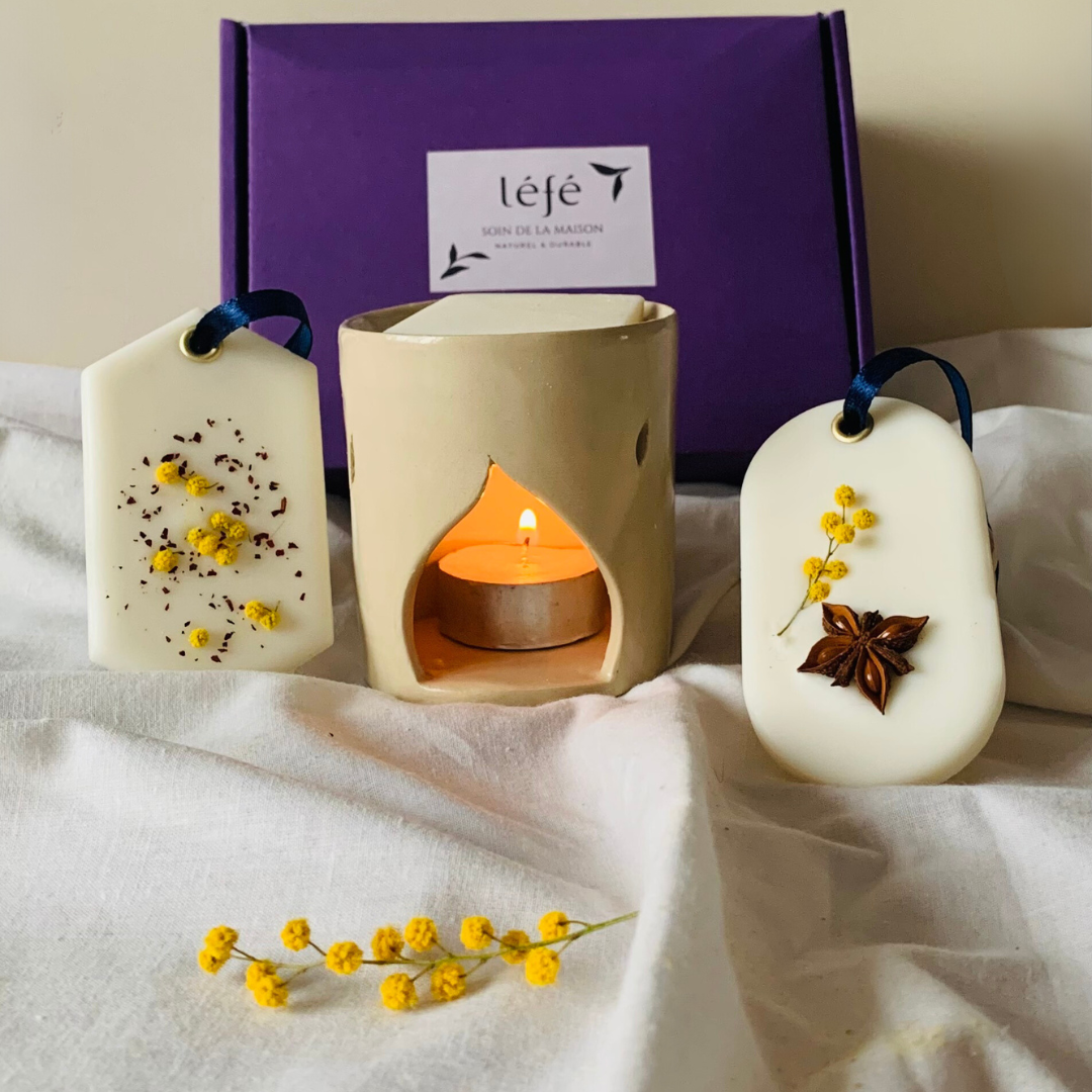 Coffret parfums solides & Brûle parfum