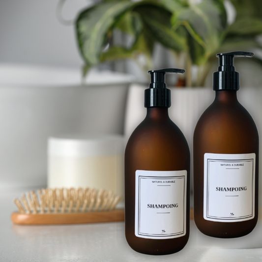 Pack Flacons en verre - Salle de bain