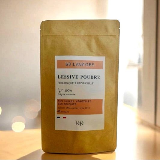 Lessive Poudre Ecologique – Pack 120 lavages