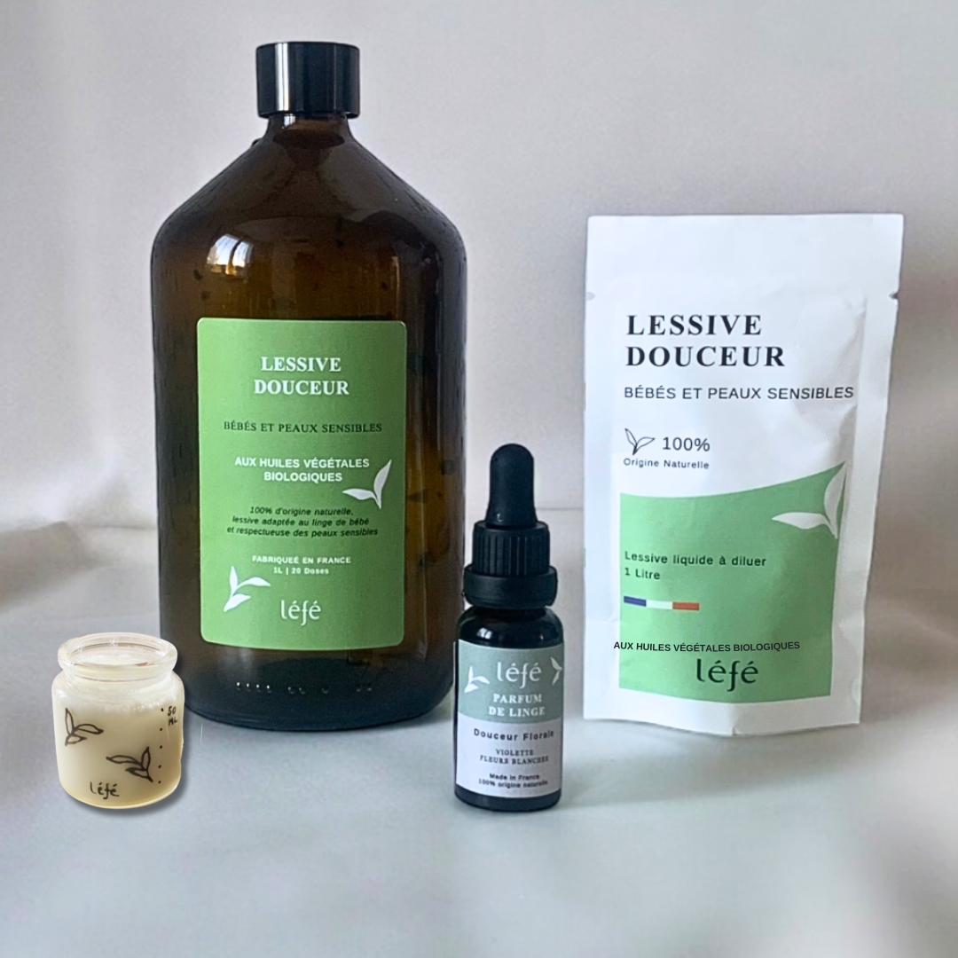 Pack Lessive 2L et Parfum Douceur florale