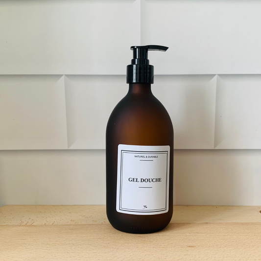 Duo Flacons en verre - Gel Douche