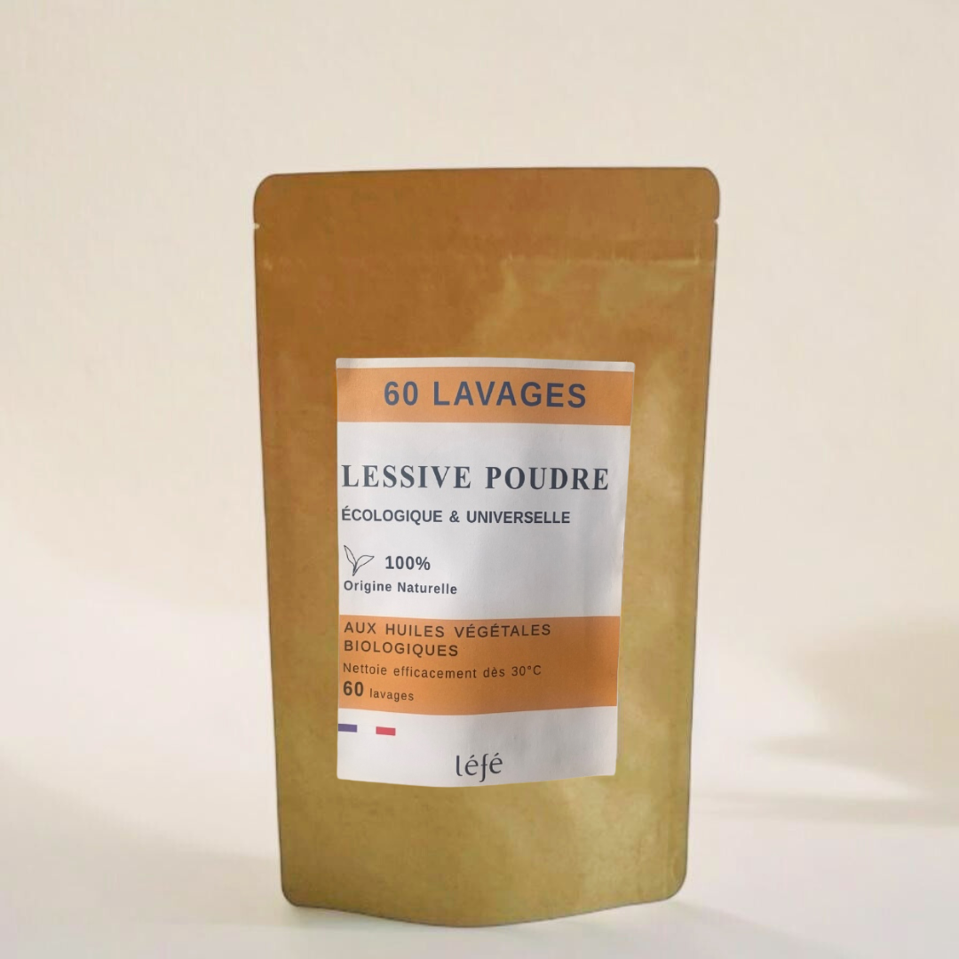 Lessive Poudre Ecologique – Pack 60 lavages