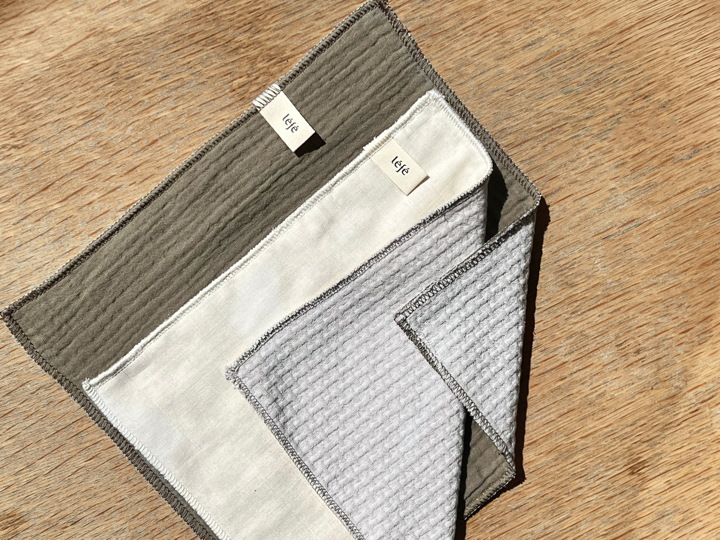 essuie tout lavable, coton bio, zéro palstique, nettoie et absorbe