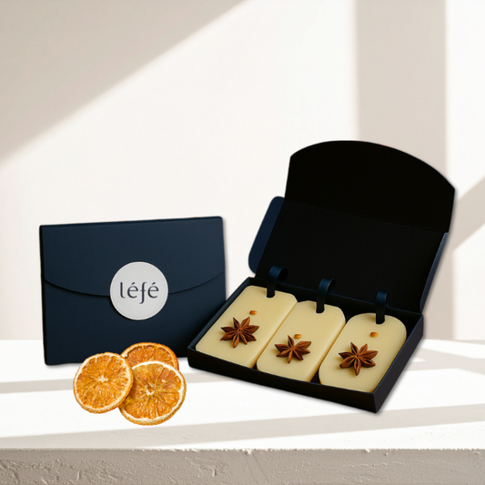 Coffret parfums solides - zeste d'agrumes