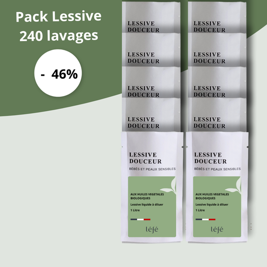 Pack Lessive Liquide 12L – 240 lavages